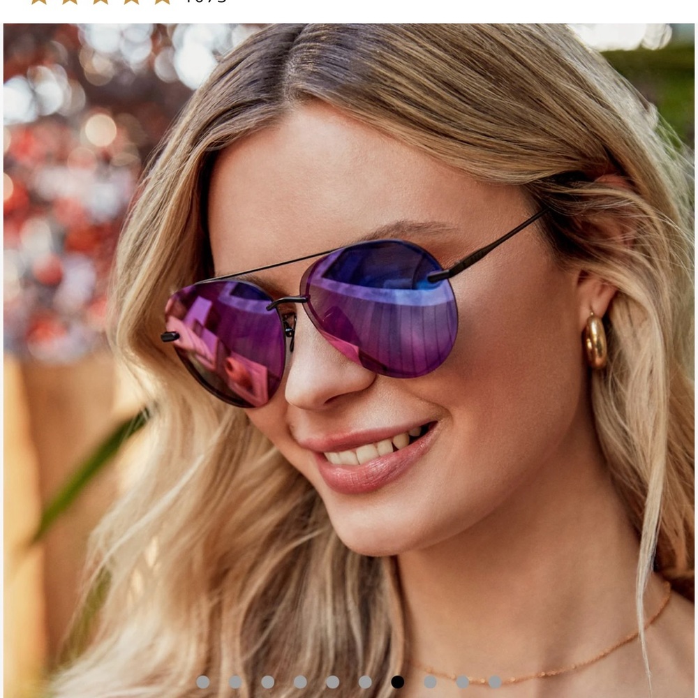 Diff: Lenox Gradient Blue And Purple Sunglasses - image 2